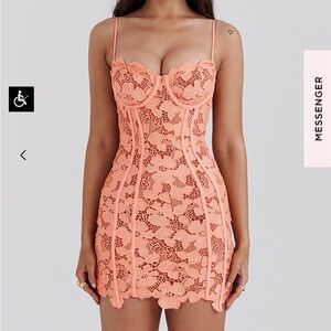 House of CB Ilayda lace dress